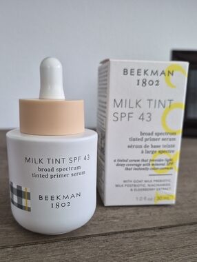 Beekman 1802 Milk Tint SPF 43 Tinted Primer Serum - Shade Light